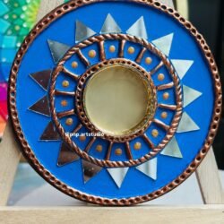 tealight-hoder-blue-colour